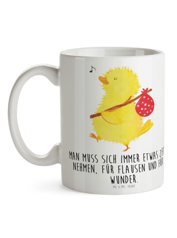 Mr. & Mrs. Panda Pott Küken Wander mit Spruch in Weiß