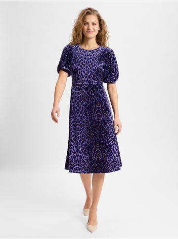 Marie Lund Kleid in aubergine - 0001