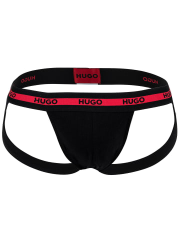 HUGO Jockstrap 3er Pack in Schwarz