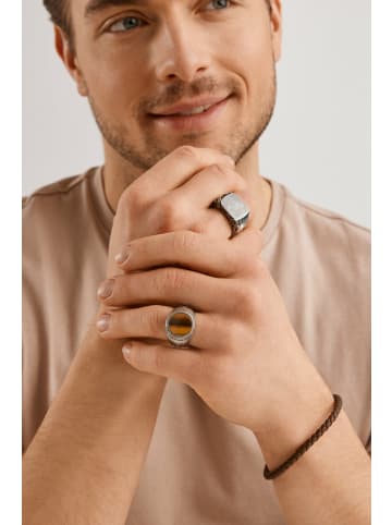 caï Ring für Herren in silber