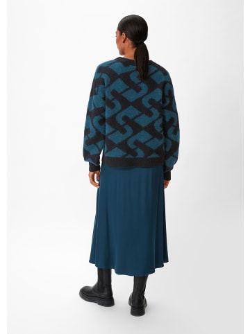 comma Strickpullover in 69X4_dunkles türkis