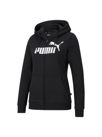 Puma Sweatjacke in Schwarz