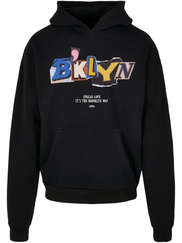 Mister Tee Kapuzenpullover in black