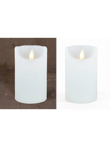 Coen Bakker 3er LED Echtwachskerze Kerze Timer in Weiß