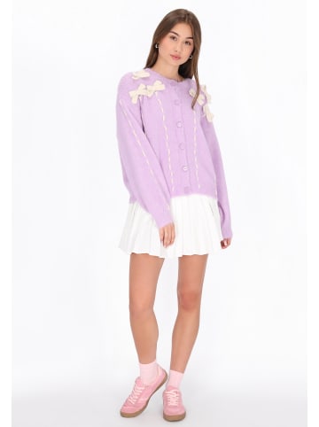 myMo Women Cardigan in lilac