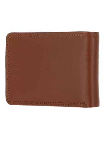 Golden Head Polo Geldbörse RFID Schutz Leder 22 cm in cognac