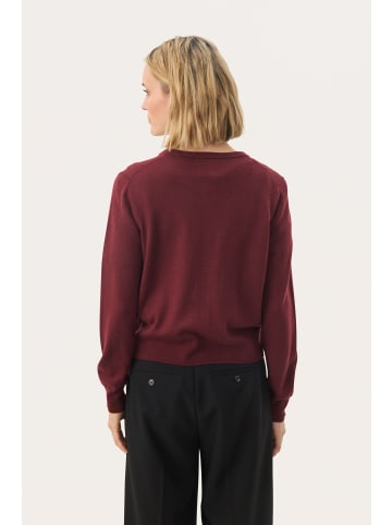 PART TWO Strickjacke NoelaniPW Gerade Passform in Tawny Port