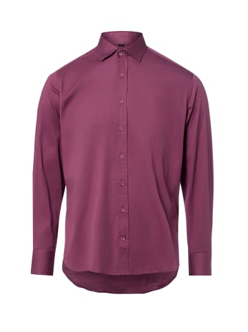 Nils Sundström Hemd in aubergine - 0005