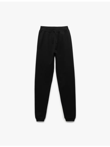 KOTON SWEAT BOTTOMS in Schwarz