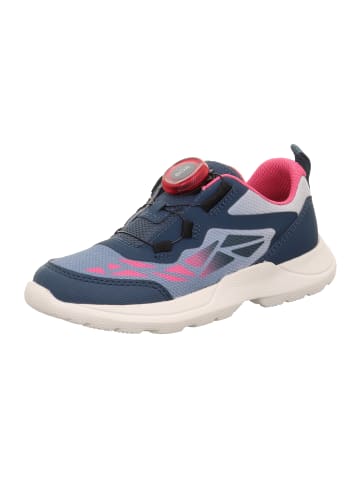 superfit Sneaker RUSH in Blau/Pink