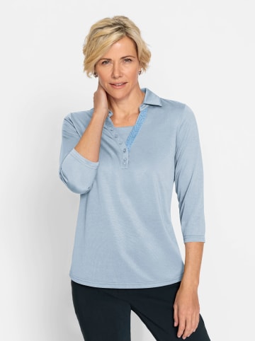 WITT WEIDEN 3/4-Arm-Shirt in hellblau