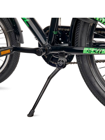 S'COOL Kinderfahrrad - troX 20 Zoll 3-Gang | ab 6 Jahre - Black/Green