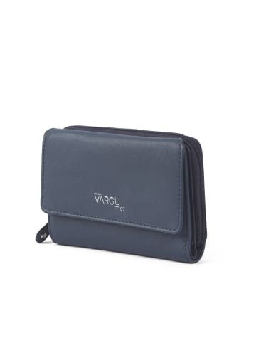 VARGU Echtleder Geldbörse NILA 1-A mono in navy