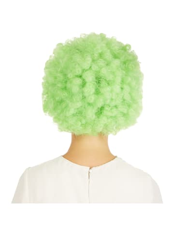 tectake Wundervolle Afro-Perücke, grün