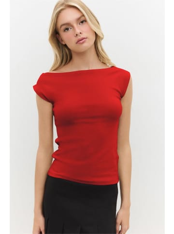 NO MATTER WHAT Blouse in Rot