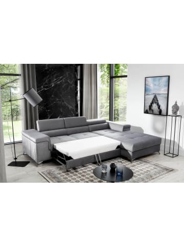 MF Design Ricky Recamiere Rechts in Senf -  (L) 205 x (B) 281 x (H) 88 cm