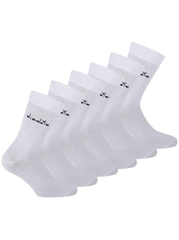 Diadora Socken 6er Pack in Weiß