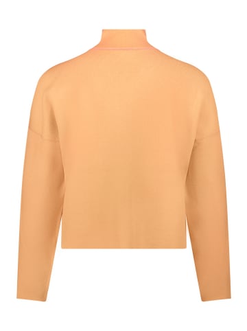 CARTOON Strick-Cardigan mit Stehkragen in Orange/Pink