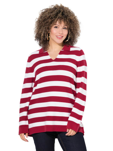 Ulla Popken Pullover in rubinrot