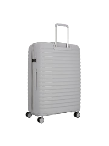 D&N Travel Line 4500 4 Rollen Trolley L 75 cm mit Dehnfalte grey