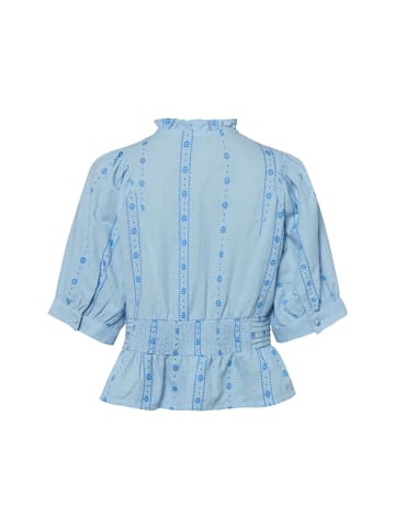 Y.A.S Bluse YASCina in hellblau blau