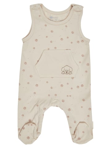 Sterntaler Strampler-Set Jersey Pfoten in natur