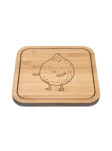 Mr. & Mrs. Panda Tischuntersetzer Beste Freunde Zitrone ohne Spruch in Transparent