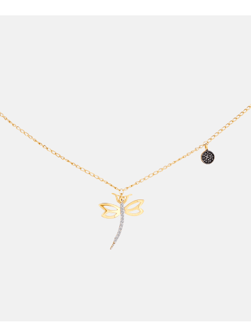 Diamant L'éternel Halskette aus 375 Gelbgold mit Diamant