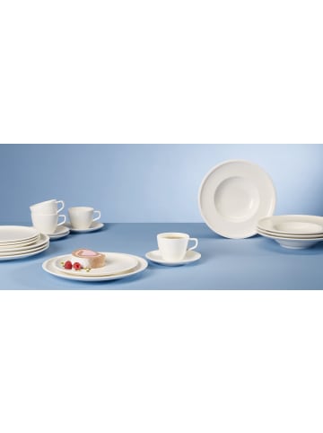 Villeroy & Boch Café au Lait-Tasse mit Untertasse Artesano Original 260 ml in weiß