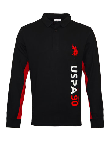 U.S. Polo Assn. Poloshirt in schwarz