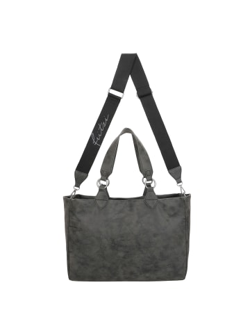 Fritzi aus Preußen Izzy Vintage Shopper Tasche 42 cm in black idol