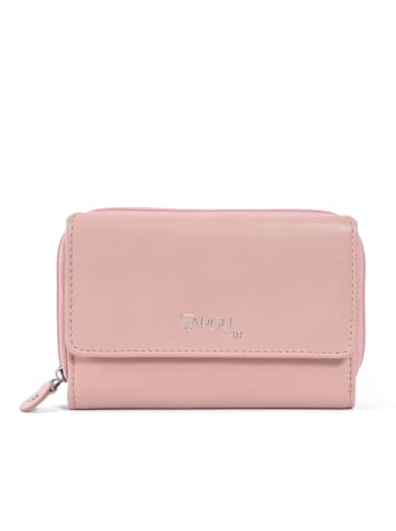 VARGU Echtleder Geldbörse NILA 1-A mono in light pink