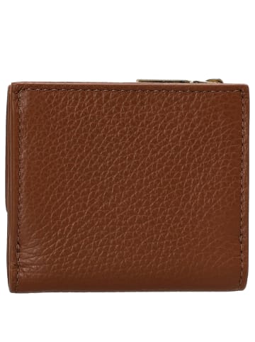 COCCINELLE Metallic Soft - Geldbörse 5cc 9.5 cm (ribes) in cognac