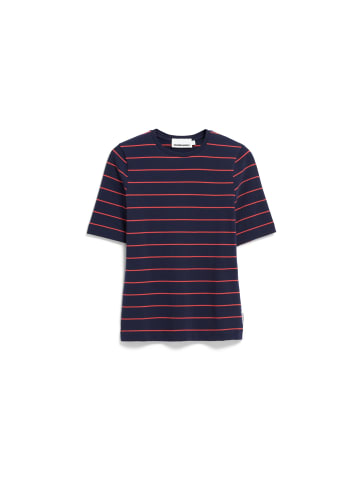 armedangels T-Shirt Jaanisara in marine rot