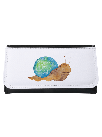 Mr. & Mrs. Panda Portemonnaie für Damen Schnecke Sir ohne Spruch in Weiß