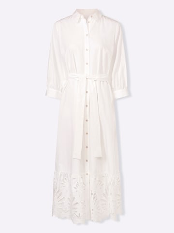 Heine Baumwollkleid in ecru