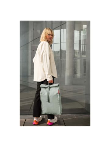 Reisenthel Urban Rolltop - Rucksack 49 cm (twist blush) in twist sage