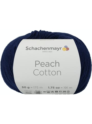 Schachenmayr since 1822 Handstrickgarne Peach Cotton, 50g in Navy