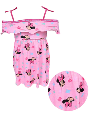 Disney Minnie Mouse Sommerkleid Off-Shoulder Minnie Mouse  in Pink