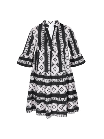 faina Women Dress in black white