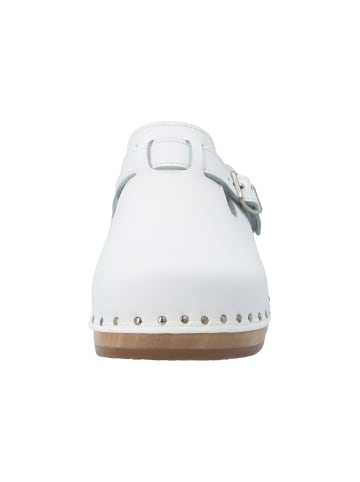 Berkemann Pantolette Riemen-Toeffler in weiss