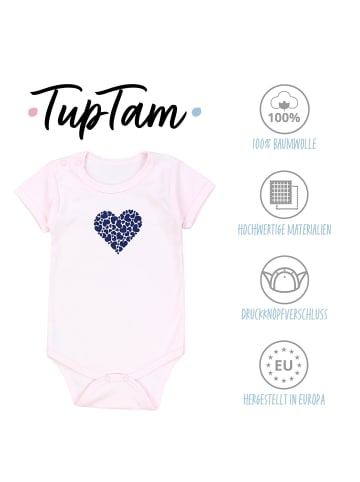 TupTam Mädchen Baby Body Kurzarm 5er Pack in rosa Modell 2
