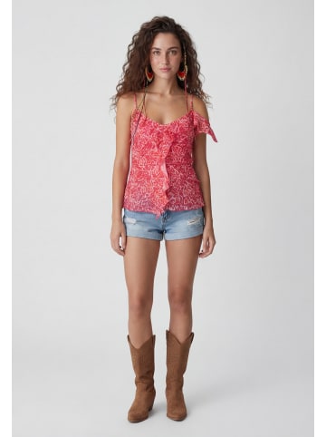 IZIA Women Top in red