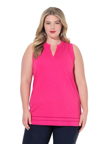 MIAMODA Strick-Top in hibiskuspink