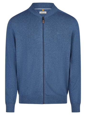 Redmond Strickjacke Basic in Blau