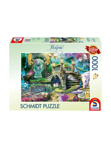 Schmidt Spiele Puzzle Jeff Haynie: Der geheime Garten, 1000 Teile, ab 8 Jahre