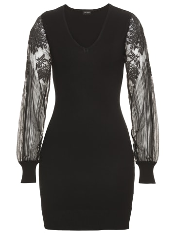 Laura Scott Strickkleid in schwarz