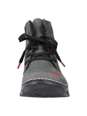 rieker Schnürstiefel in Grau