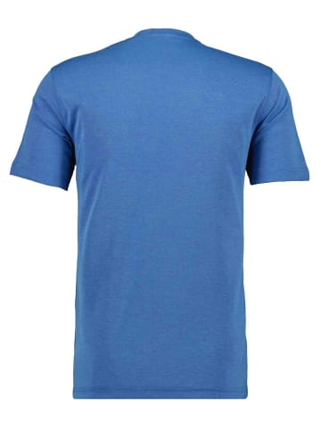 Ragman T-Shirt mit Brusttasche in Aqua