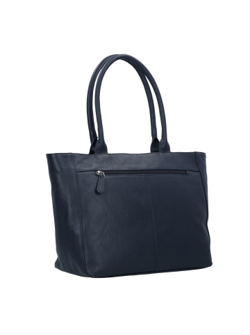 Greenburry Vegas Shopper Tasche Leder 46 cm in saphire blue